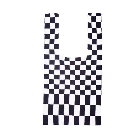 Checkered Tote Bag