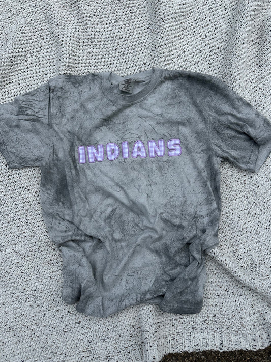 Indians Gingham Tshirt