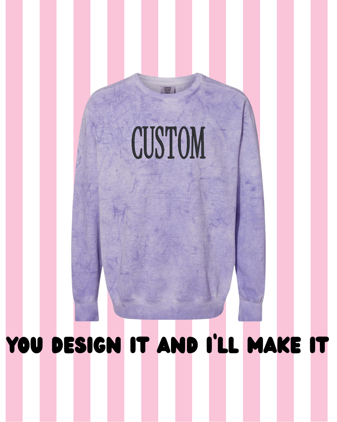 Custom Splatter Shirt or Crew